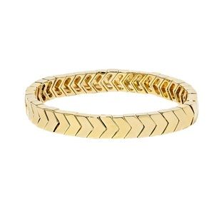 Roxanne Assoulin The Mixer chevron bracelet w/ bag